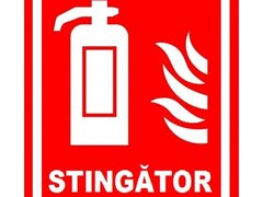 Placuta pentru stingator